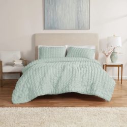 Mainstays 3-Piece Seersucker Comforter Set